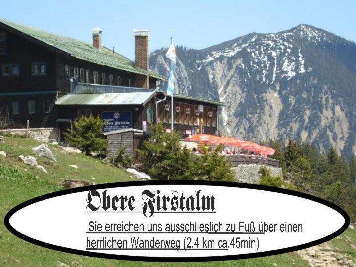 Berggasthof Obere Firstalm Schliersee Zewnętrze zdjęcie